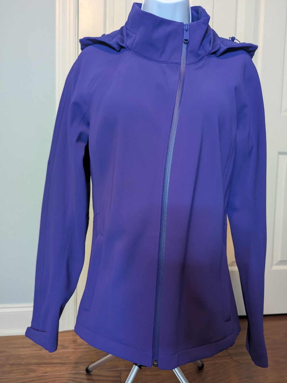 Athleta Glacier Softshell Jacket In Noble Blue